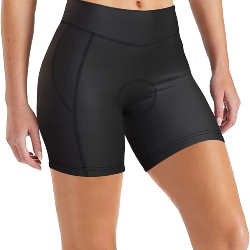 Cycling Bibs Women Padded Bike Shorts Womens Bicycle Shorts with Padding 4D Biking Pants with Mesh