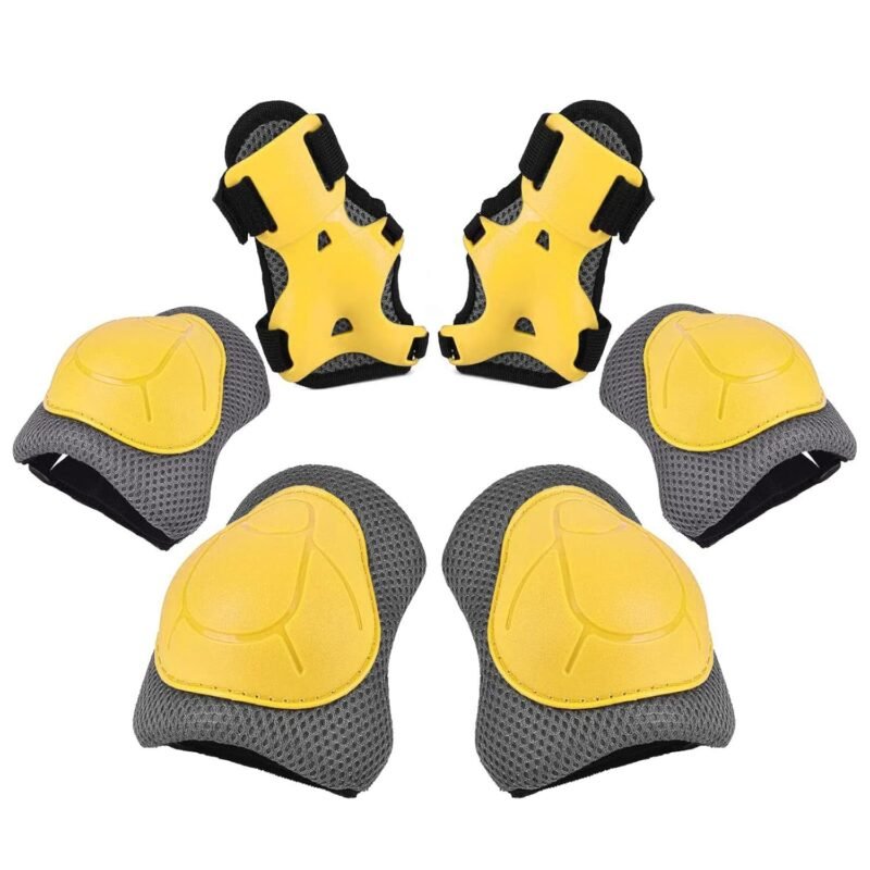 Kids/Youth Knee Pad Elbow Wrist Pads Guards Protective Gear Set, for Roller Skates,Cycling Bike,Skateboard,Inline Skatings ,Scooter Riding ,and Other Outdoor Sports Activities