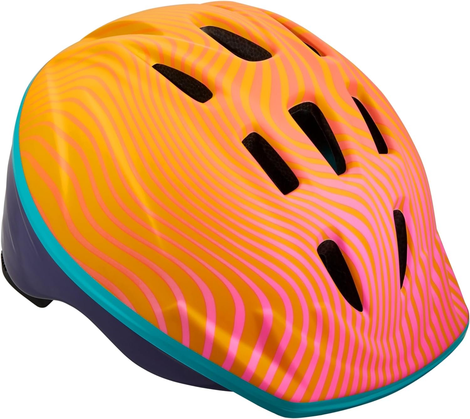Classic Toddler and Baby Bike Helmet for Boys Girls Age 0/1/2/3/4/5 Year Old, Sugted Fit 44-52 cm, Dial Fit Adjustment and Full Range Padding, Extended Lower Shell, Integrated visor