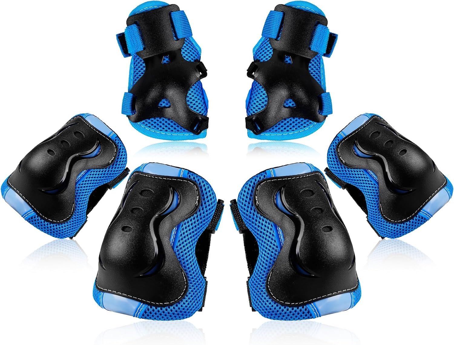 Kids/Youth Knee Pad Elbow Pads Guards Protective Gear Set for Roller Skates Cycling Bike Skateboard Inline Skatings Scooter Riding Sports