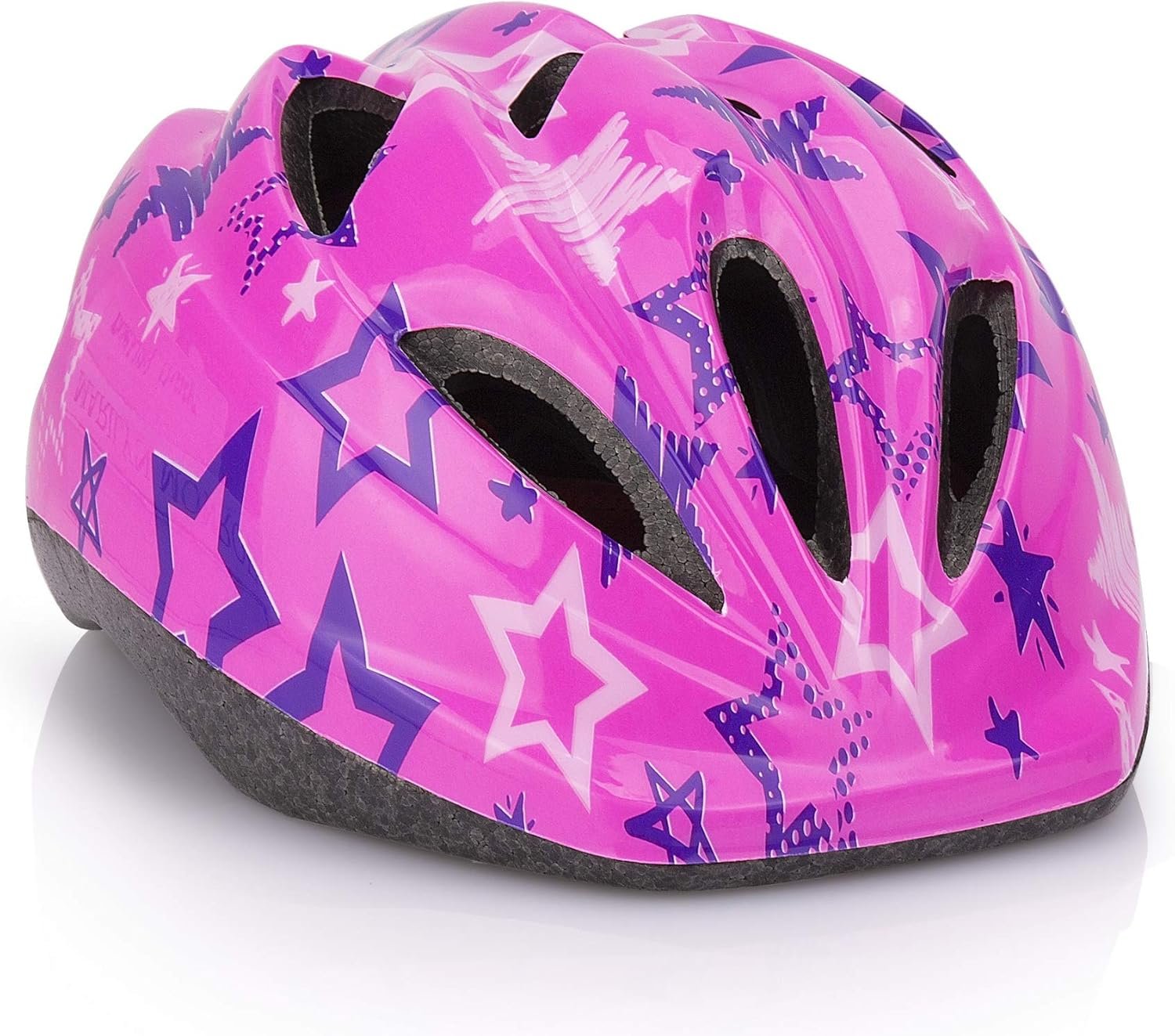 Kid Bicycle Helmets, Kids Bike Helmet A 3-5/5-14 Adjustable from Toddler to Youth Size, Durable Kids Bike Helmet with Fun Designs for Boys and Girls